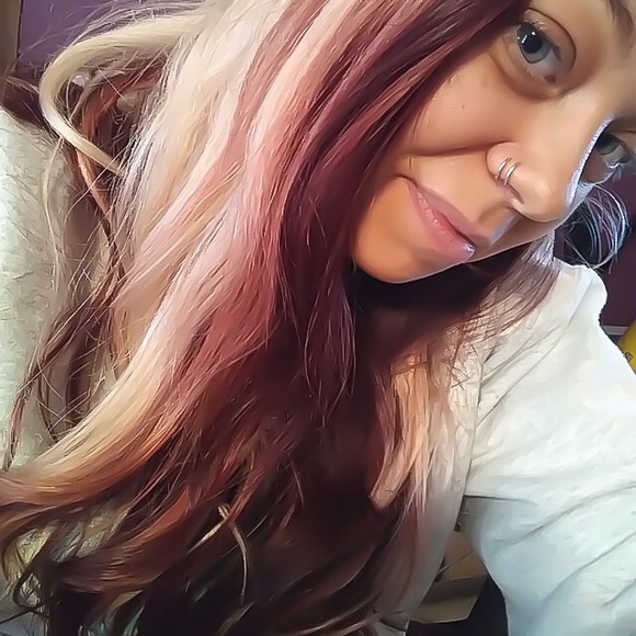 Double Nose Ring with Fake Hoop for SINGLE piercing or hole 20G 18G - Picture 3 of 7